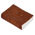 Handmade Vintage Paper Leather Bound Journal – Leather Sketchbook