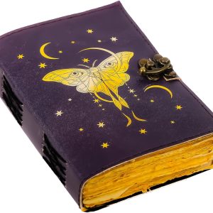 Blank Spell Book of Shadows Journal with Lock Clasp