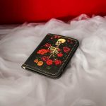 Leather Credit Card Case, Leather Print Wallet, Leather Card Holder Men Women